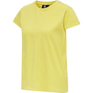 Hummel HMLISOBELLA T-SHIRT S/S - celandine