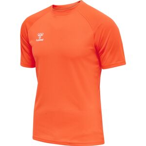 Hummel hmlDAVID JERSEY S/S - shocking orange