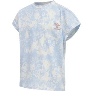 Hummel hmlINEZ T-SHIRT S/S - cerulean