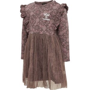 Hummel hmlFIA DRESS L/S - deep taupe
