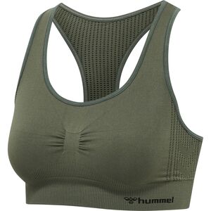 Hummel hmlSHAPING SEAMLESS SPORTS TOP - thyme