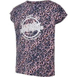 Hummel hmlFSK HOP T-SHIRT S/S - black iris/zephyr