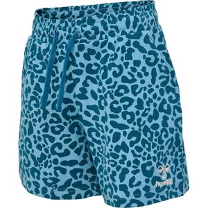 Hummel hmlFLOWY AOP SHORTS - blue coral