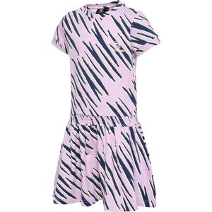 Hummel hmlRUSHY AOP DRESS S/S - orchid bloom