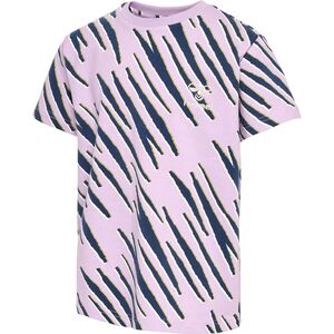 Hummel hmlRUSHY AOP T-SHIRT S/S - orchid bloom