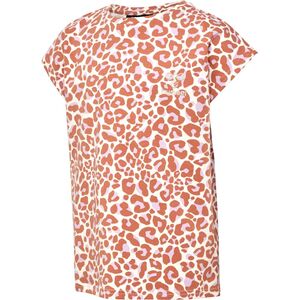 Hummel hmlJUMPY AOP T-SHIRT S/S - copper brown