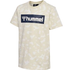 Hummel hmlRUSH AOP T-SHIRT S/S - birch