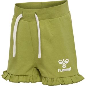 Hummel hmlDREAM RUFFLE SHORTS - green olive