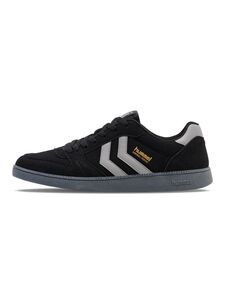Hummel HANDBALL PERFEKT SYNTH. SUEDE - black/grey