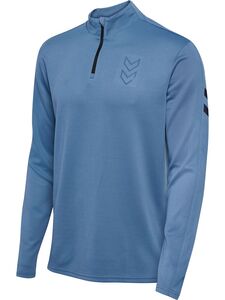 Hummel hmlACTIVE PL HALF ZIP - coronet blue