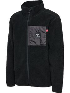 Hummel hmlATLAS FLEECE ZIP JACKET - black