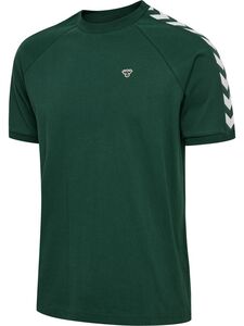 Hummel hmlARCHIVE LOOSE T-SHIRT S/S - dark green