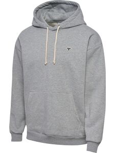 Hummel hmlLOOSE HOODIE BEE - grey melange