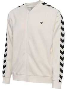 Hummel hmlARCHIVE REGULAR POLY ZIP JACKET - blanc de blanc