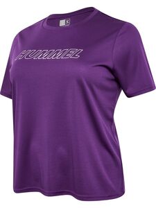 Hummel hmlTE CURVY T-SHIRT PLUS - imperial purple
