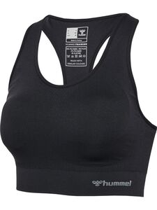 Hummel hmlTIF SEAMLESS PADDED SPORTS BRA - black