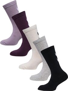 Hummel hmlMAKE MY DAY SOCK 5-PACK - lavender gray