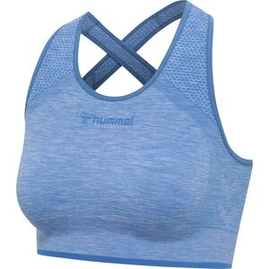 Hummel hmlMT UNA SEAMLESS SPORTS TOP - marina melange