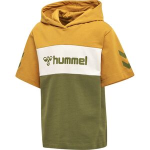 Hummel hmlCLOUD HOODIE S/S - olive branch