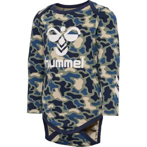 Hummel hmlSTEEN AOP BODY L/S - vetiver