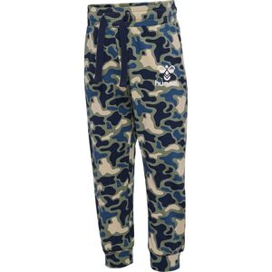 Hummel hmlSTEEN AOP PANTS - vetiver