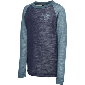 Hummel hmlWINGO T-SHIRT L/S - black iris