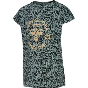 Hummel hmlMEJSE T-SHIRT S/S - chinois green