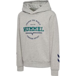 Hummel hmlASHER HOODIE - light grey melange