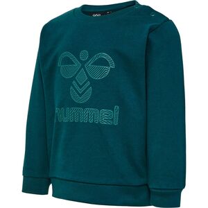 Hummel hmlFASTWO LIME SWEATSHIRT - deep teal