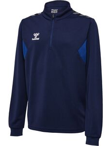 Hummel hmlAUTHENTIC HALF ZIP SWEAT KIDS - marine