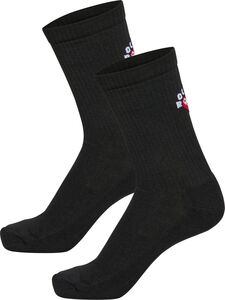 Hummel hmlROLIGAN 2-PACK SOCKS - black