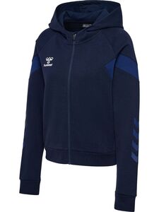 Hummel hmlTRAVEL ZIP HOODIE WOMAN - marine