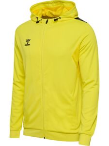Hummel hmlAUTHENTIC PL ZIP HOODIE - blazing yellow