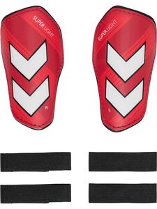 Hummel HML SHIN GUARDS SUPER LIGHT - pompeian red