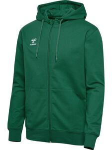 Hummel hmlGO 2.0 ZIP HOODIE - evergreen