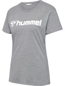Hummel hmlGO 2.0 LOGO T-SHIRT S/S WOMAN - grey melange