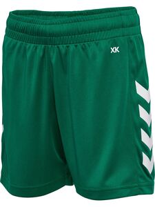 Hummel hmlCORE XK POLY SHORTS KIDS - evergreen