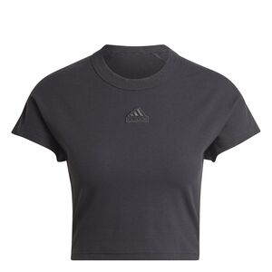 adidas Damen T-Shirt W LNG RIB TEE