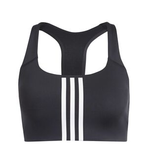adidas Powerimpact Training Medium-Support 3-Streifen Sport-BH