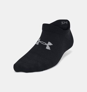 Under Armour Ua Yth Essential No Show 6Pk - black