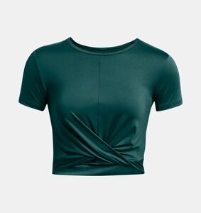 Under Armour Motion Crossover Crop Ss - hydro teal