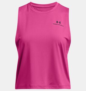 Under Armour Rush Energy Crop Tank - astro pink