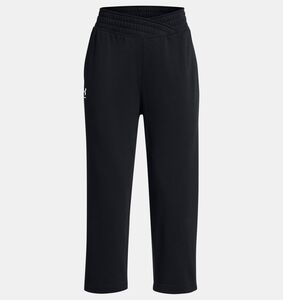 Under Armour Ua Rival Terry Crop Wide Leg - black