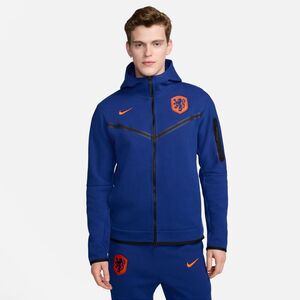 Nike Niederlande Tech Fleece Windrunner Nike Fuball-Hoodie Kapuze mit durchgehendem Reiverschluss (Herren)