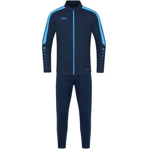 Jako Trainingsanzug Polyester Power - marine/skyblue