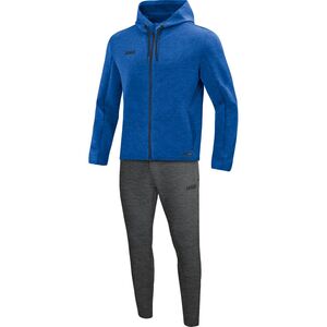 Jako Jogginganzug Premium Basics mit Kapuze - royal meliert