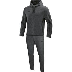 Jako Jogginganzug Premium Basics mit Kapuze - anthrazit meliert