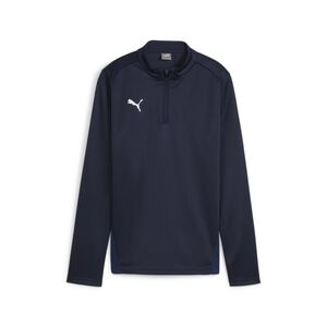 Puma teamGOAL Training 1/4 Zip Top Wmn - blau