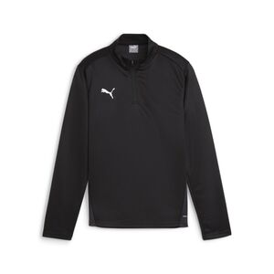 Puma teamGOAL Training 1/4 Zip Top Jr - schwarz