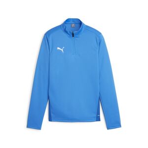 Puma teamGOAL Training 1/4 Zip Top Jr - blau
